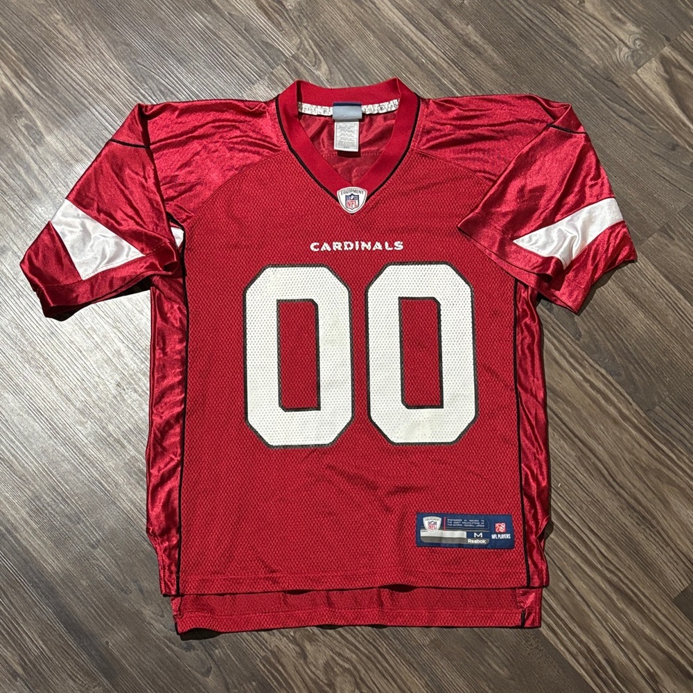 Reebok Red Arizona Cardinals team jersey
